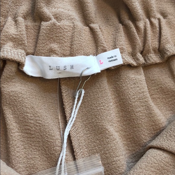 NWT Lush Wide Leg Cropped Pants - Picture 5 of 7